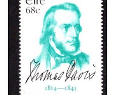 2014 Ireland Birth Centenary of Thomas Davis (Founder of the Young Ireland Movement) Commemorative Stamp Mint Never Hinged (MNH)