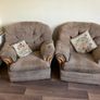 Couch and arm chairs sold all together Image 2