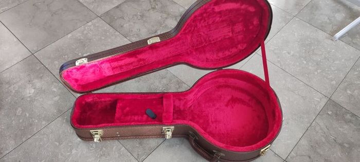 Hard case for 17 fret short banjo