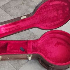 Hard case for 17 fret short banjo