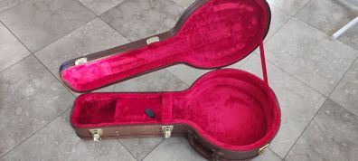 Hard case for 17 fret short banjo