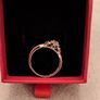 9ct diamond ring size M Image 3