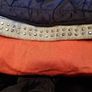 New jacket navy  hood zipped pockets Image 8