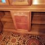 Solid wood and toughened glass display cabnet Image 6