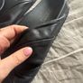 The White Company Leather Twist Slides size UK 5 Image 3