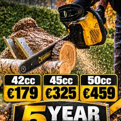 Chainsaw 5 Year Warranty