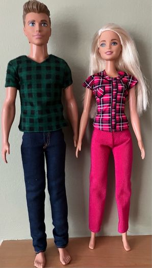 Barbie and Ken( 2016 Fashionista Ken)