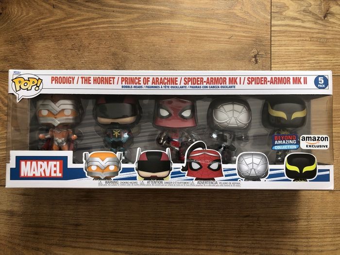 Spider-Man: Beyond Amazing 5 Pack Funko Pop!