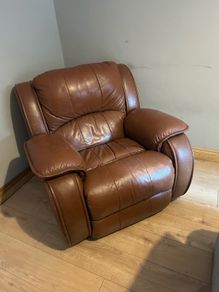 leather recliner