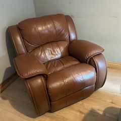 leather recliner