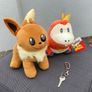 Two Pokemon plush - NEW Fuecoco & Eevee Image 3
