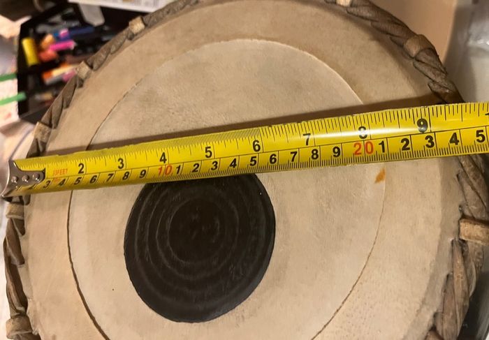 1970's Indian Tabla purchased from London recording studio