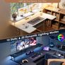 Standing Desk, 140cm U Shaped Height Adjustable Image 8