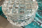 Vintage Cut glass trinket dish