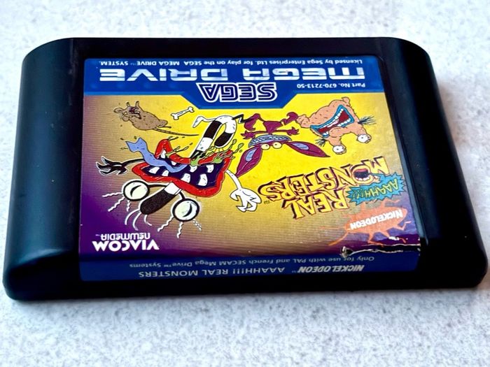 Nickelodeon's Real Monsters for Mega Drive - Boxed