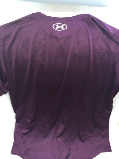 Under armour mens purple top medium m