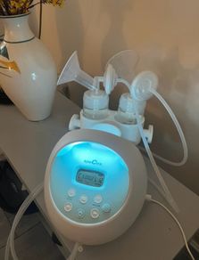 Spectra S1 breast pump double bottle holder