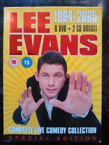 Lee Evans: 1994-2005 - Complete Live Comedy Collection DVD (2007) Lee Evans standup comedy