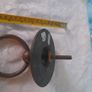 Vintage Bronze Door Pull Image 3