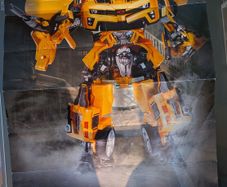 Vintage Transformers promotional poster/flyer 2009