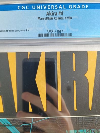 Akira Issue 4 CGC 9.8 Certified Graded Comic Book Framed Marvel