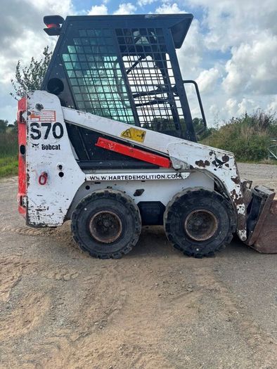 Bobcat S70 Compact Skid Steer - Year 2019 --883 Hr
