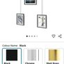 Picture Frames, Black, metal - Umbra Exhibit Three Picture Frames Image 5