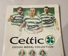 Celtic FC 2003/04 medal Collection