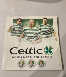 Celtic FC 2003/04 medal Collection