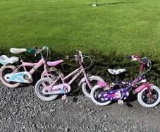 3 girls bikes