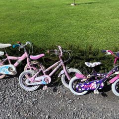 3 girls bikes