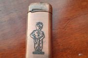 Vintage Gas Brass Cigarette Lighter