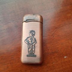 Vintage Gas Brass Cigarette Lighter