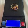 9ct gold ring with amethyst stone Image 8