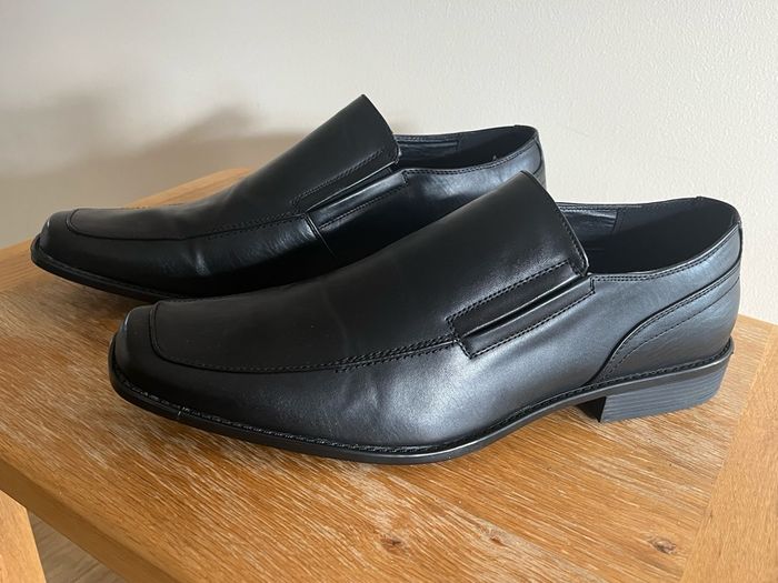 Leather Slip On Shoes 46EU 11UK