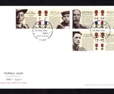 2006 Great Britain The 150th Anniversary of the Victoria Cross Commemorative Stamps First Day Cover (FDC)