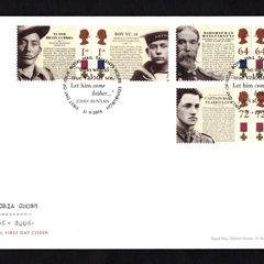 2006 Great Britain The 150th Anniversary of the Victoria Cross Commemorative Stamps First Day Cover (FDC)
