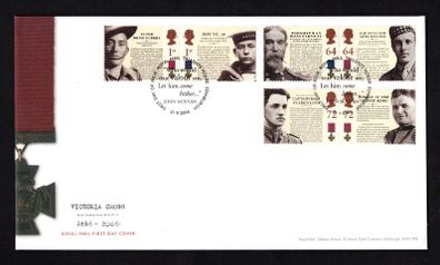 2006 Great Britain The 150th Anniversary of the Victoria Cross Commemorative Stamps First Day Cover (FDC)