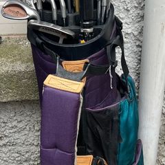 Mens RH Ping and Taylor Made golf clubs