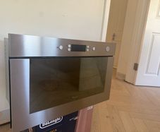 Integrated whirlpool microwave
