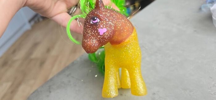 Mail Order Napper MO HTF Rare Sparkle Ponies MLP G1 My Little Pony