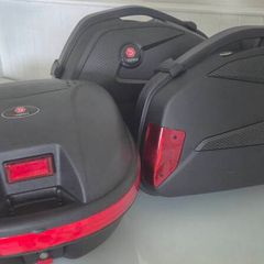 Motorcycle Panniers and Top Box