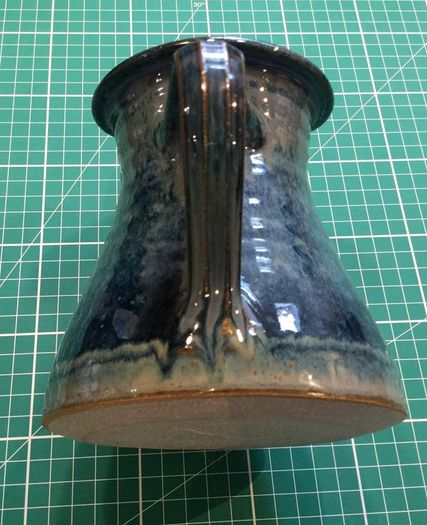 Louis Mulcahy Dark Blue Jug (medium size (1.2Pt.))
