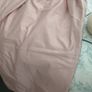 Dusky Pink Raw silk curtains 90 inch drop Image 3