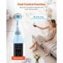 3 Wind Speeds Misting Standing Fan, Mister Cooling Fans with 3L Water Tank, Remote & Panel Control, Water Cooling Fans for Indoor, Outdoor, Garage, Patio, Living Room, 3 Modes Image 6