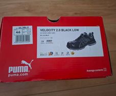 Puma Velocity 2.0 Black low Safety Shoe UK 11