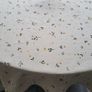 Round tablecloth "Daisies" Cotton 138cm circle tablecloth Image 2