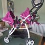 Kids toy double buggy Image 3