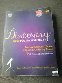Leaving Certificate English-Discovery - New Poetry for 2024