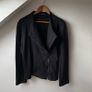 Saint + Sofia Organic Cotton Black Jacket Image 8